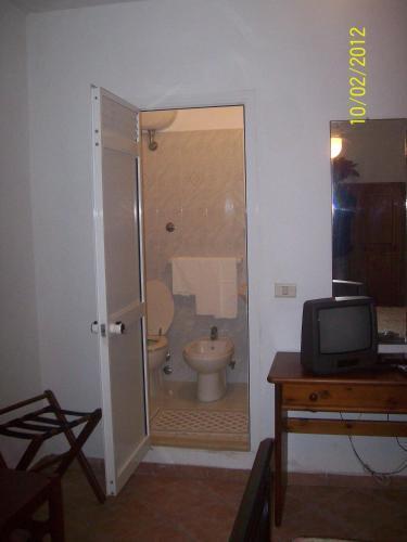 Albergo La Perla Orbetello Bagian luar foto